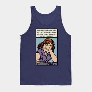 Comic Woman Is Better Off Tank Top